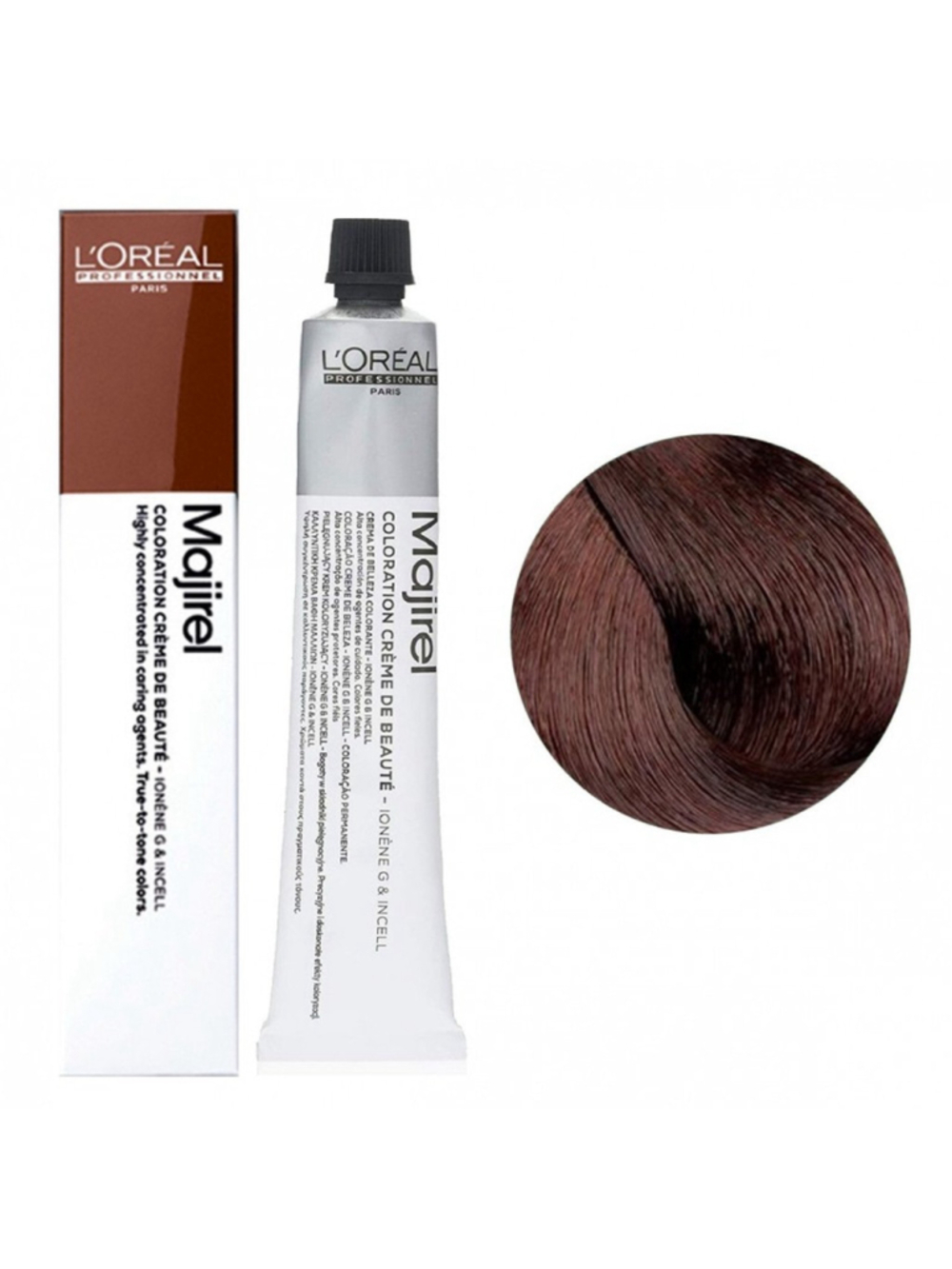 New L’Oreal Professional Hair Dye Majirel 4.35 Golden Mahogany Brown 1.7